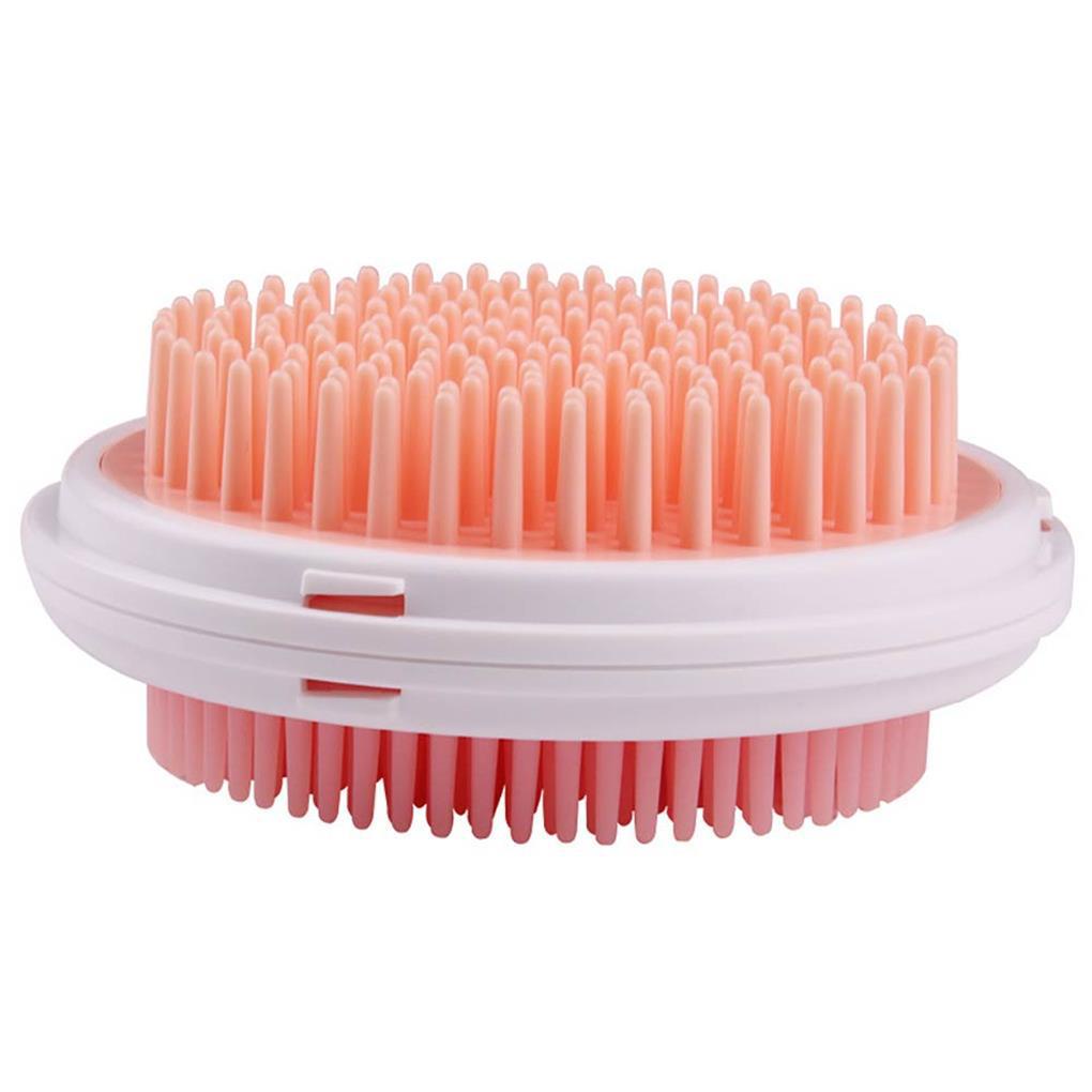 Lược Chải Lông Hai Mặt Bằng Silicon Mềm Mát Xa Cho Thú Cưng