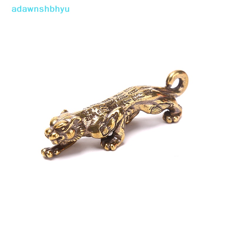 Adawnshbhyu Móc Khóa Bằng Đồng Thau Hình Chú Hổ Bùa Hộ Mệnh