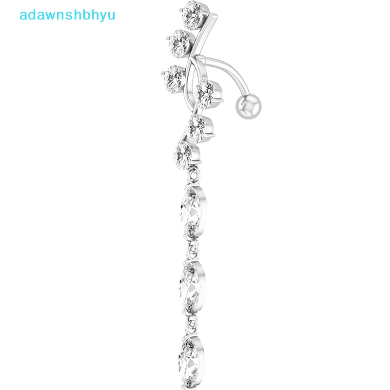 Khuyên Rốn Đính Đá Zircon 14G Quyến Rũ Cho Nữ