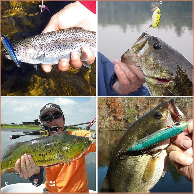 Bộ 50 Móc Câu Cá Kích Thước 2# 4# 6# 8# 10# Lưỡi Câu Cá Bằng Thép Carbon Cao Cấp