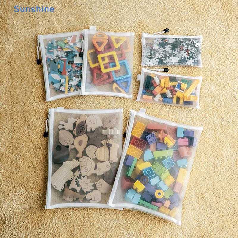 Túi Lưới Đựng Tài Liệu Khổ A4 / A5 / A6 Chống Thấm Nước Có Khóa Kéo Tiện Dụng