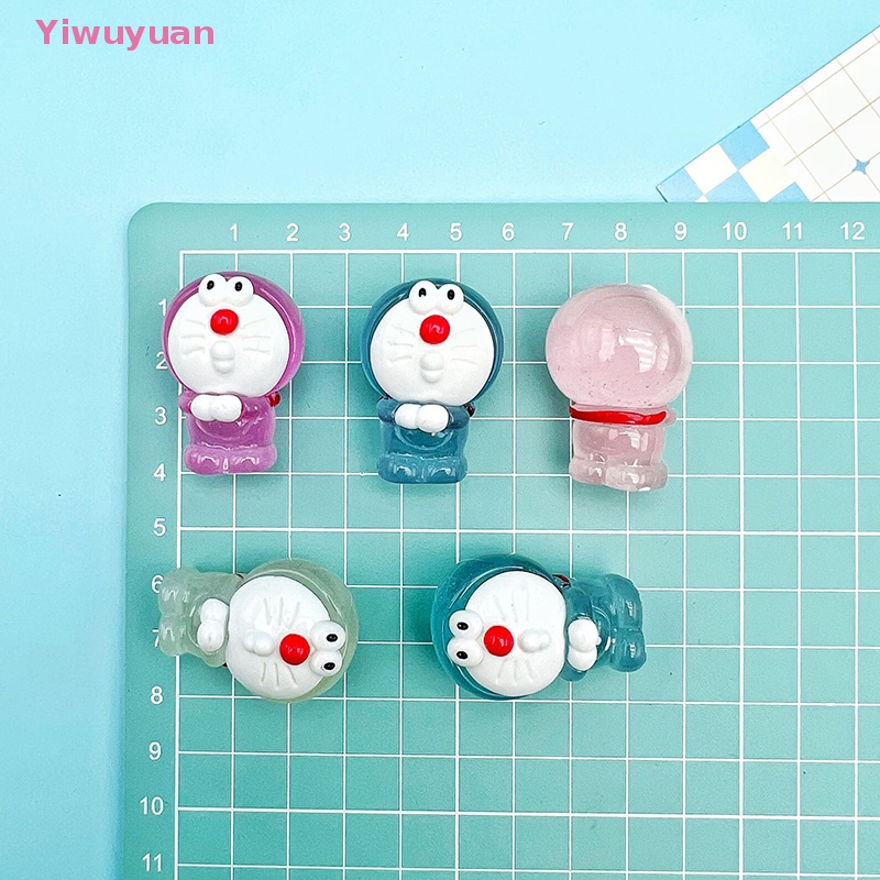 1 Đồ trang trí Nhân Vật Hoạt Hình Mini Bằng Resin Phát Sáng Trang Trí Tiểu Cảnh Mới