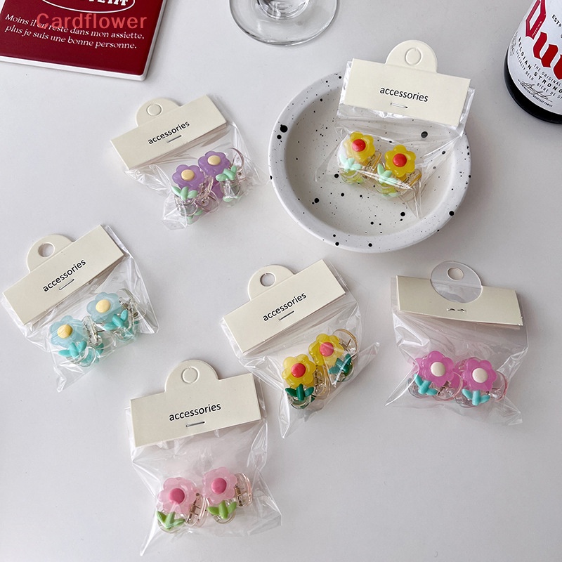 1 Kẹp Tóc Hình Hoa Hướng Dương Đáng Yêu Mới