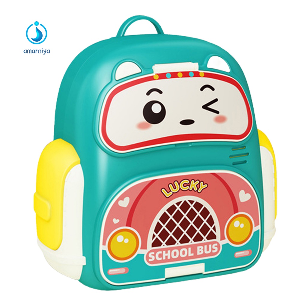 Amar Túi Đựng Tiền Xu Đồ Chơi Hình Ba Lô Tiết Kiệm Không Gian Trang Trí Sinh Nhật