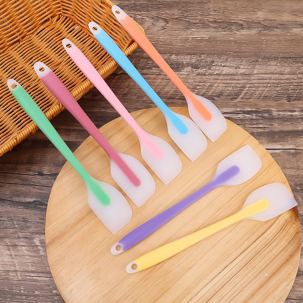 Cây Vét Bột Làm Bánh Bằng Silicone Dài 21CM Nhiều Màu