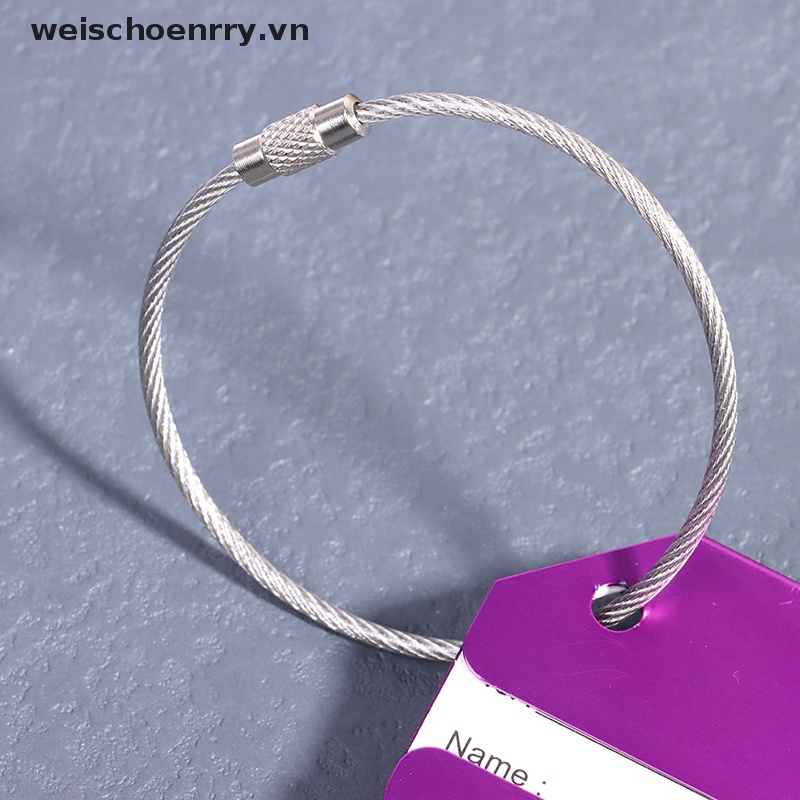 Thẻ Tên Gắn Hành Lý Du Lịch Tiện Dụng