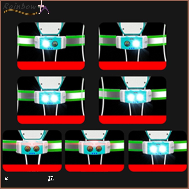 Đèn Led An Toàn Hình Chữ X Sạc Usb Cho Các Hoạt Động Ngoài Trời