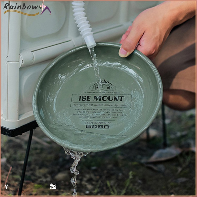 Đĩa Tròn Tráng Men Đa Năng Sức Chứa Lớn Thích Hợp Cho Tiệc Bbq / Cắm Trại