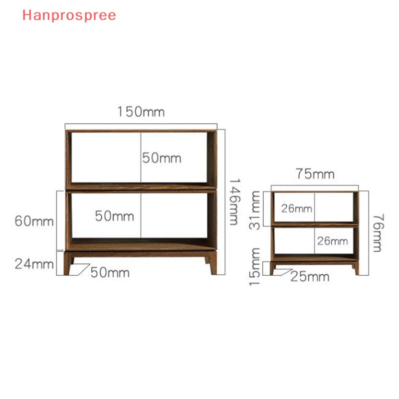 1 Mô Hình Tủ Nội Thất Mini Tỉ Lệ 1 / 12 1 / 6 Trang Trí Nhà Búp Bê