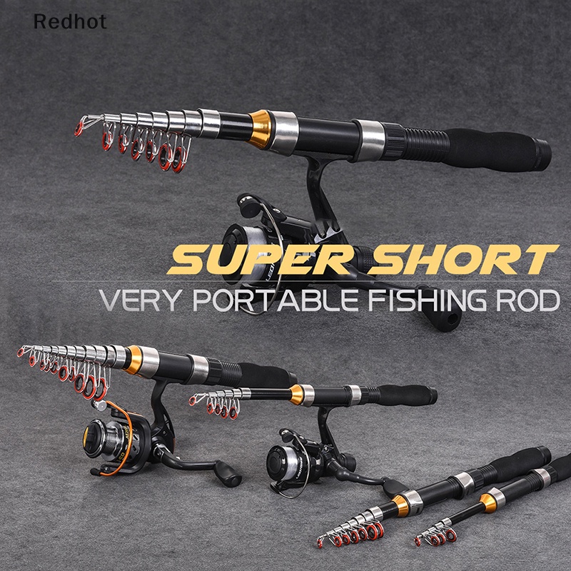 &lt; Redhot &gt; Cần Câu Cá Dạng Xoay Bằng Sợi Carbon Cứng Cáp Nguồn Điện Cho Thuyền Biển Du Lịch Giảm