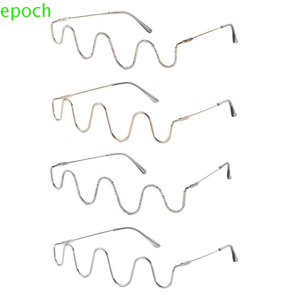 Epoch Kính Mát Gọng Gợn Sóng Phong Cách Steampunk Thời Trang Cho Nữ