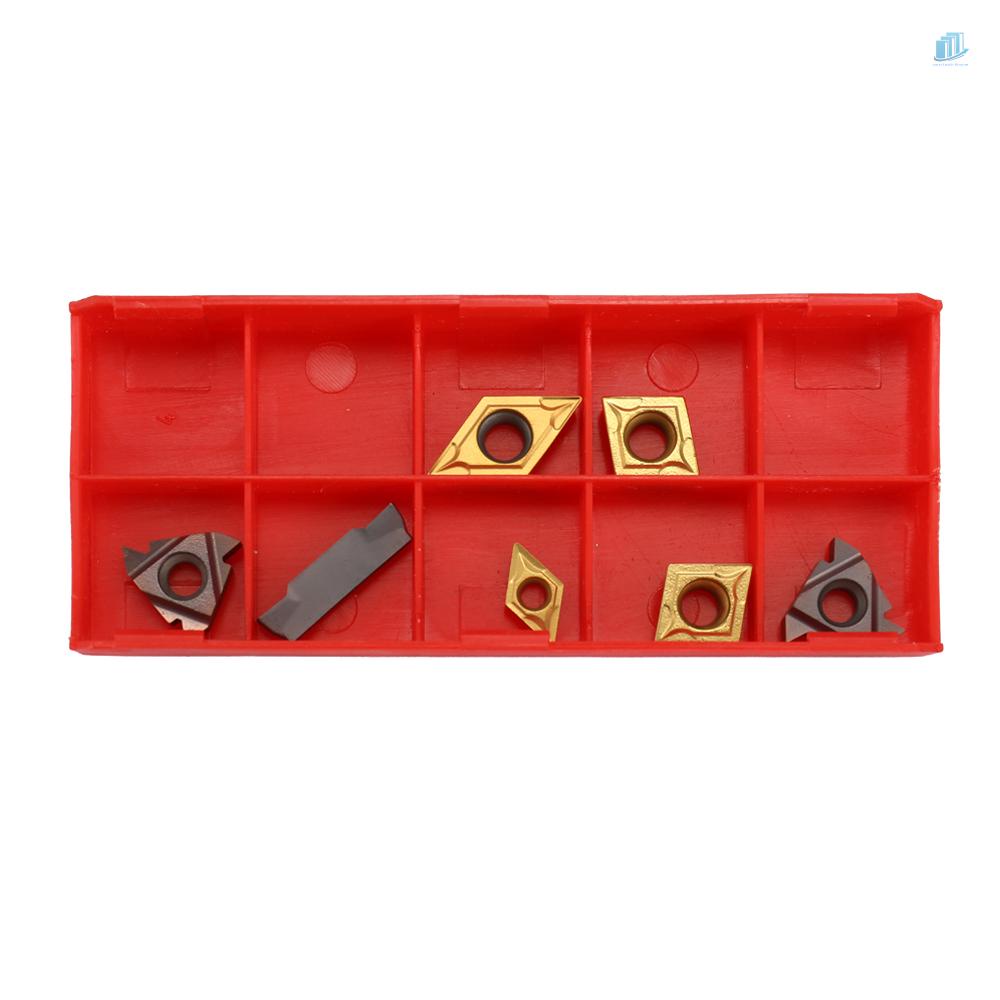 Bộ 7 Dụng Cụ Làm Giá Đỡ Máy Tiện Bằng Thép Cacbua 16mm DIY (s2mwvn) 16mm