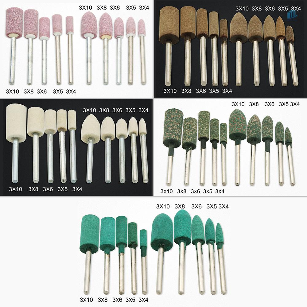 Bộ 100 Phụ Kiện Mài Đánh Bóng Điện Tử Bằng Cao Su Da Bò 1 / 8