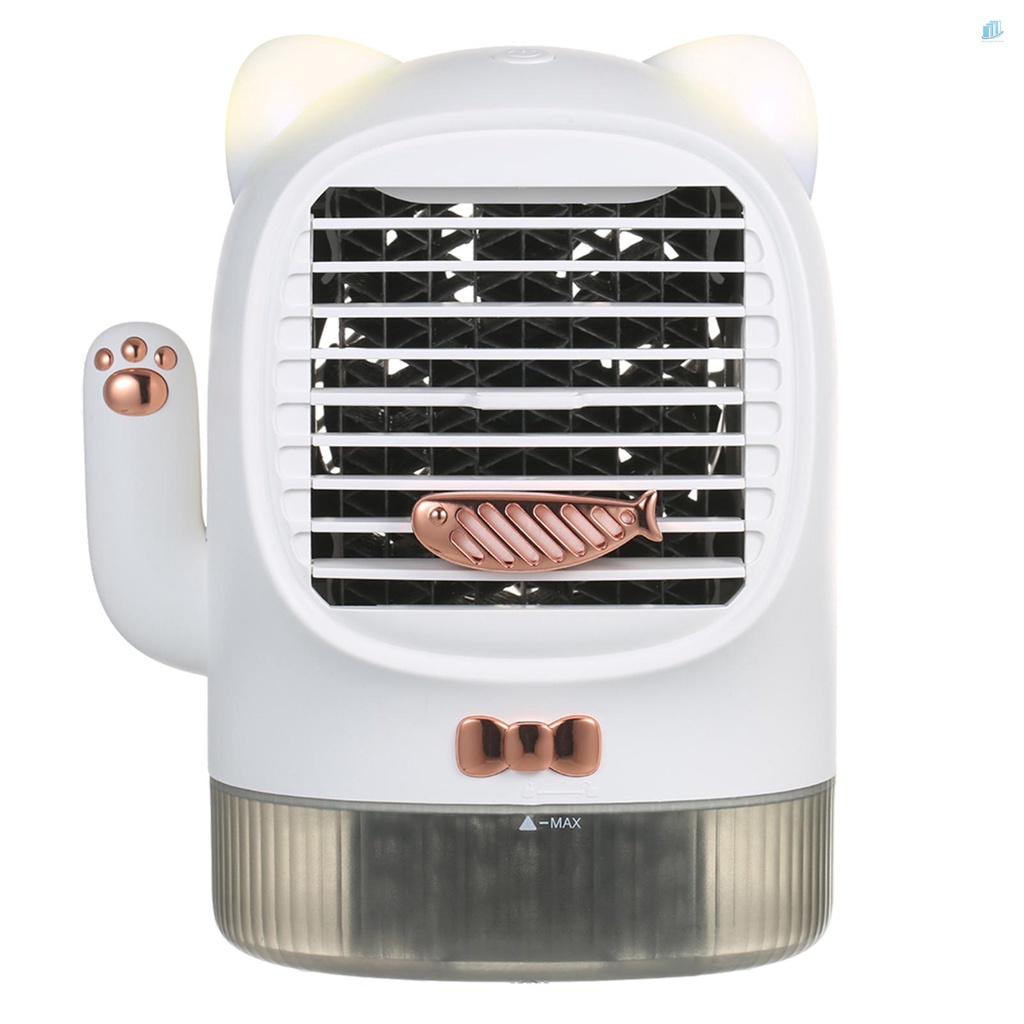 Quạt Điều Hòa USB Để Bàn Di Động Tiện Dụng Cho Phòng Ngủ / Văn Phòng