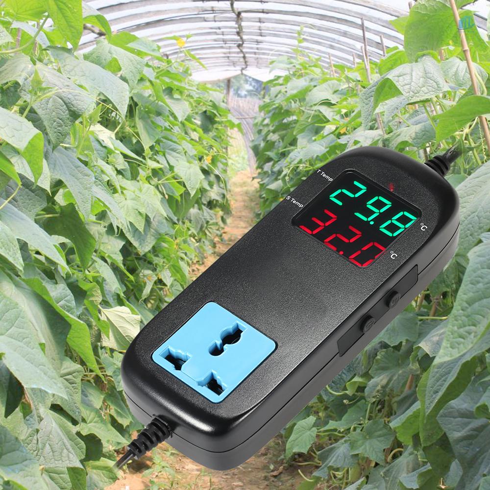 Bộ Điều Khiển Nhiệt Độ Điện Tử Có Ổ Cắm AC 90V ~ 250V AC 90V ~ 250V