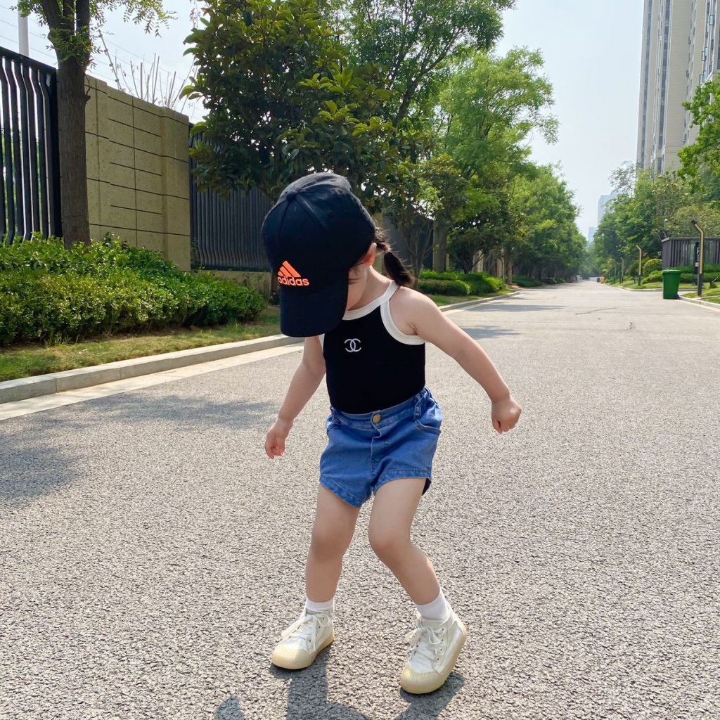 Quần Short Denim Năm Tấc Phong Cách Hàn Quốc Hợp Thời Trang Mùa Hè Dễ Phối Đồ Hàng Mới Cho Bé Gái