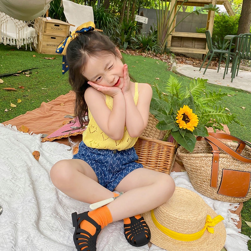 Hàng Mới Về Áo Thun Không Tay Thời Trang Mùa Hè Dễ Phối Đồ Dành Cho Bé Gái