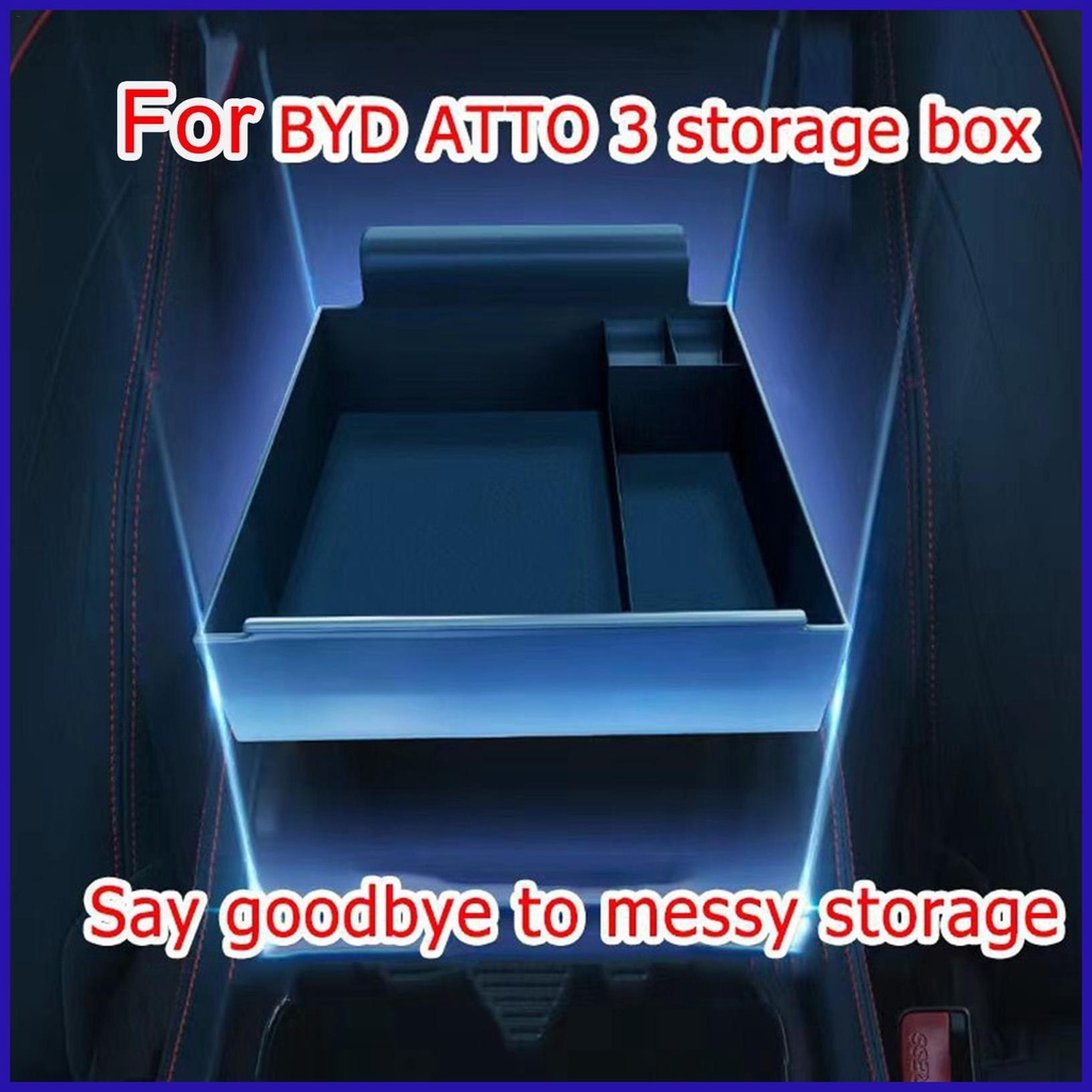 Khay Đựng Đồ Gắn Chỗ Đặt Tay Xe Hơi BYD Atto 3 Yuan Plus 2022-2023 BYD An Toàn 3 Tuổi