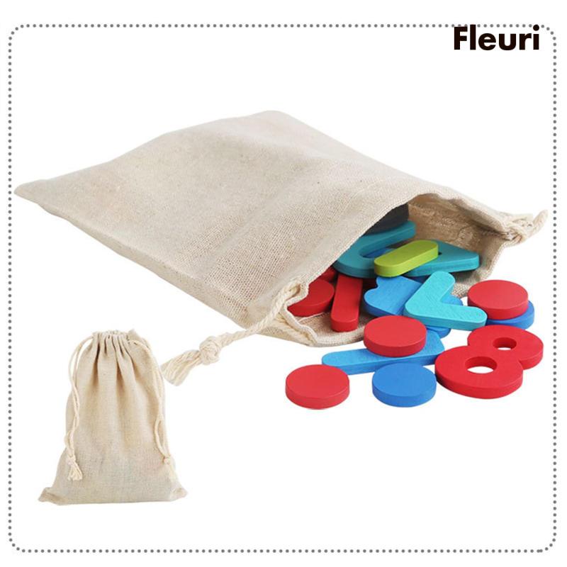 Đồ Chơi Đếm Số Bằng Gỗ Theo Phương Pháp Montessori Cho Bé 3 Tuổi