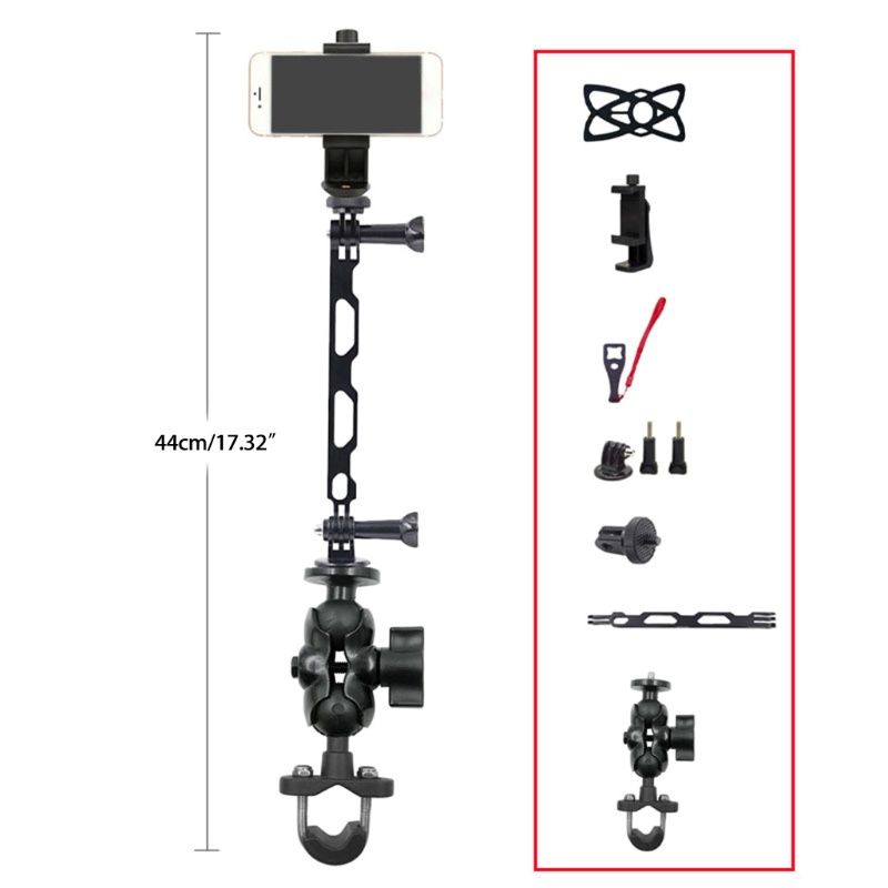 Giá Đỡ Gương Chiếu Hậu Có Thể Kéo Dài Cho Xe Máy