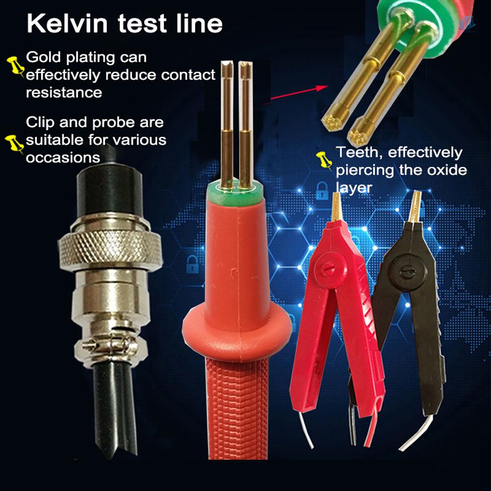 Thiết Bị Kiểm Tra Điện Áp Pin Cầm Tay RC3563 200 100V 3 Số Độ Chính Xác Cao