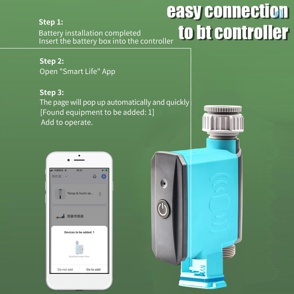 Thiết Bị Điều Khiển Hệ Thống Tưới Cây Tự Động Cho Hệ Thống Tưới Nước Sân Vườn (s2mwvn) Smart Smartphone BT