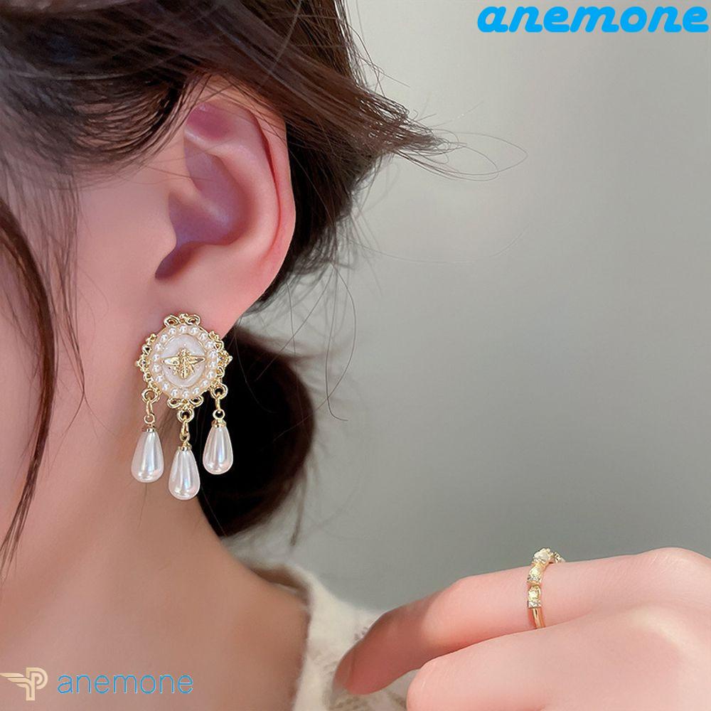 Khuyên Tai Hình Giọt Nước Phong Cách Pháp Thời Trang Cho Nữ