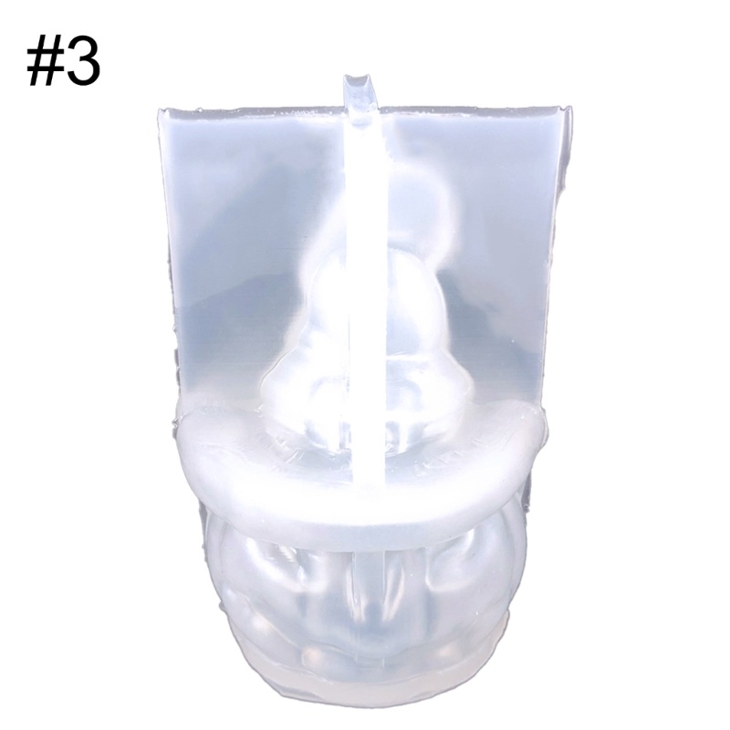 Khuôn Silicone Làm Mặt Dây Chuyền Hình Động Vật Ba Chiều