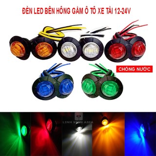 Đèn led gắn hông, sườn xe, gầm ô tô xe tải 12-24v chống nước