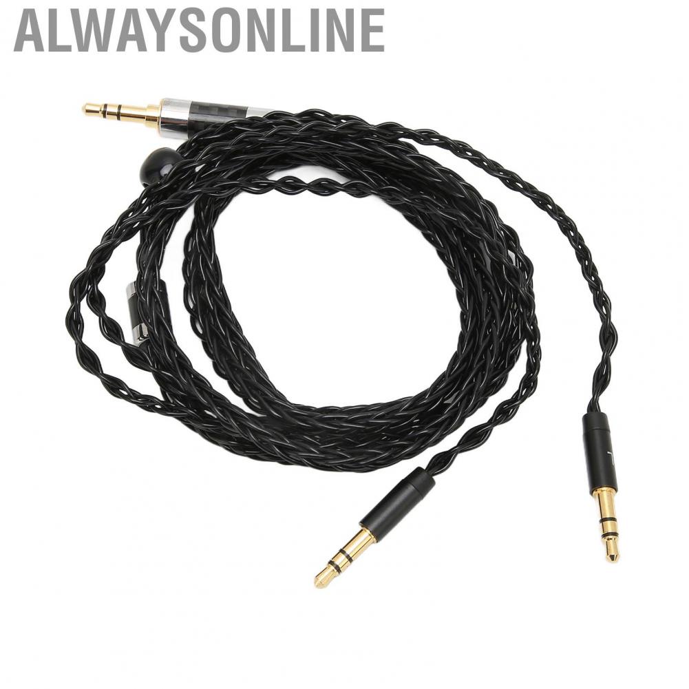 Alwaysonline Sound Cable Replacement  3.5mm To Dual Headset for