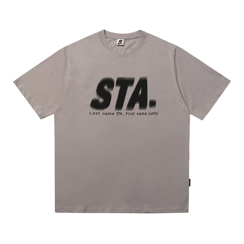 Sta- Áo Thun Tay Ngắn In Hình monogram Đường Phố Mới Nhất Thời Trang Cho Nam Và Nữ