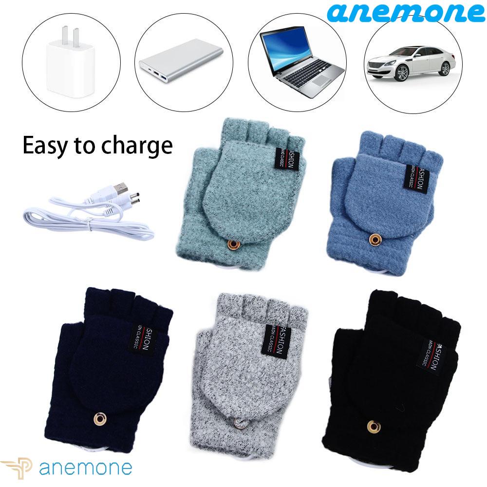 Găng Tay Hở Ngón Màu Sắc Thời Trang Thu Đông Cho Nam