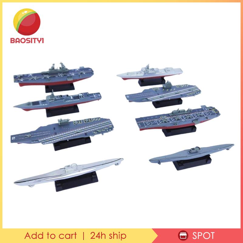 [Baosity1] Set 8 Mô Hình Tàu 4D Lắp Ráp Cho Người Lớn Và Trẻ Em