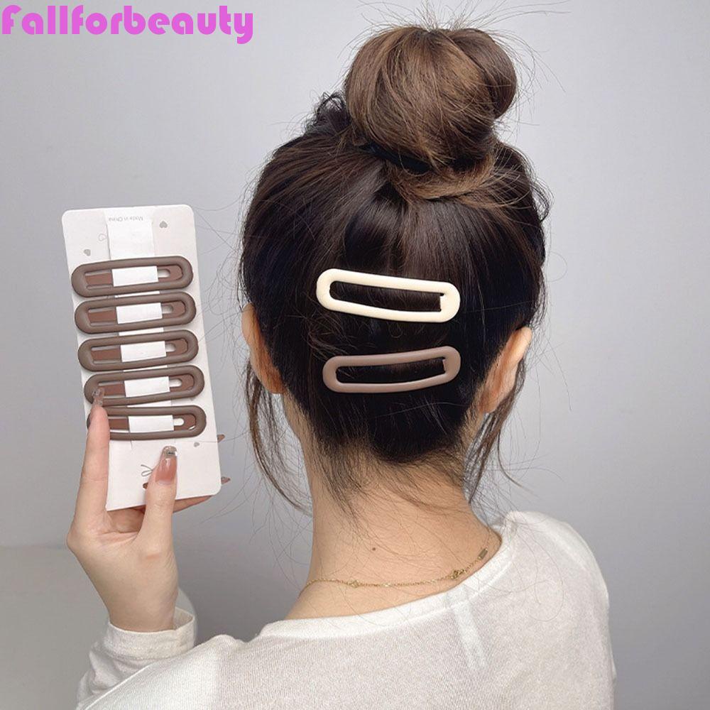 Kẹp Tóc Hình Vuông Thiết Kế Ngọt Ngào Đáng Yêu Cho Nữ