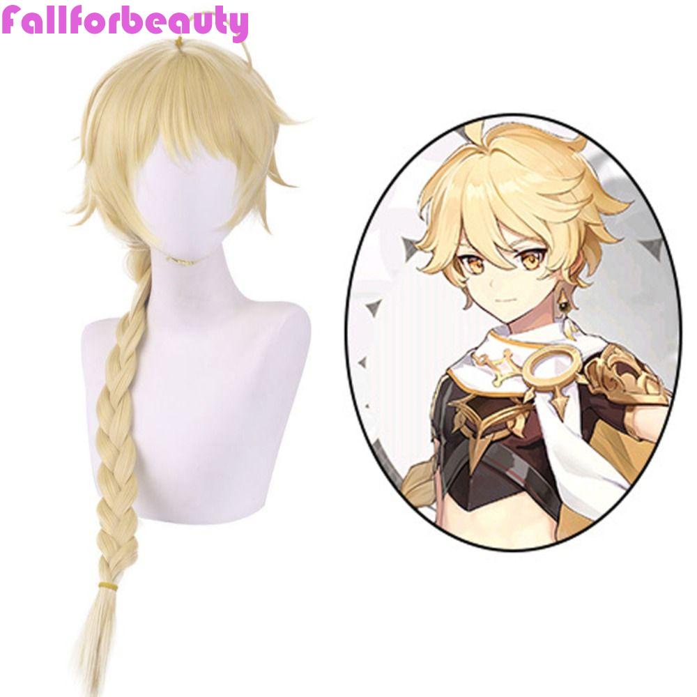 Tóc Giả Mềm Mại Thoáng Khí Hóa Trang Nhân Vật Genshin Va Chạm Trong Game FALLFORBEAUTY