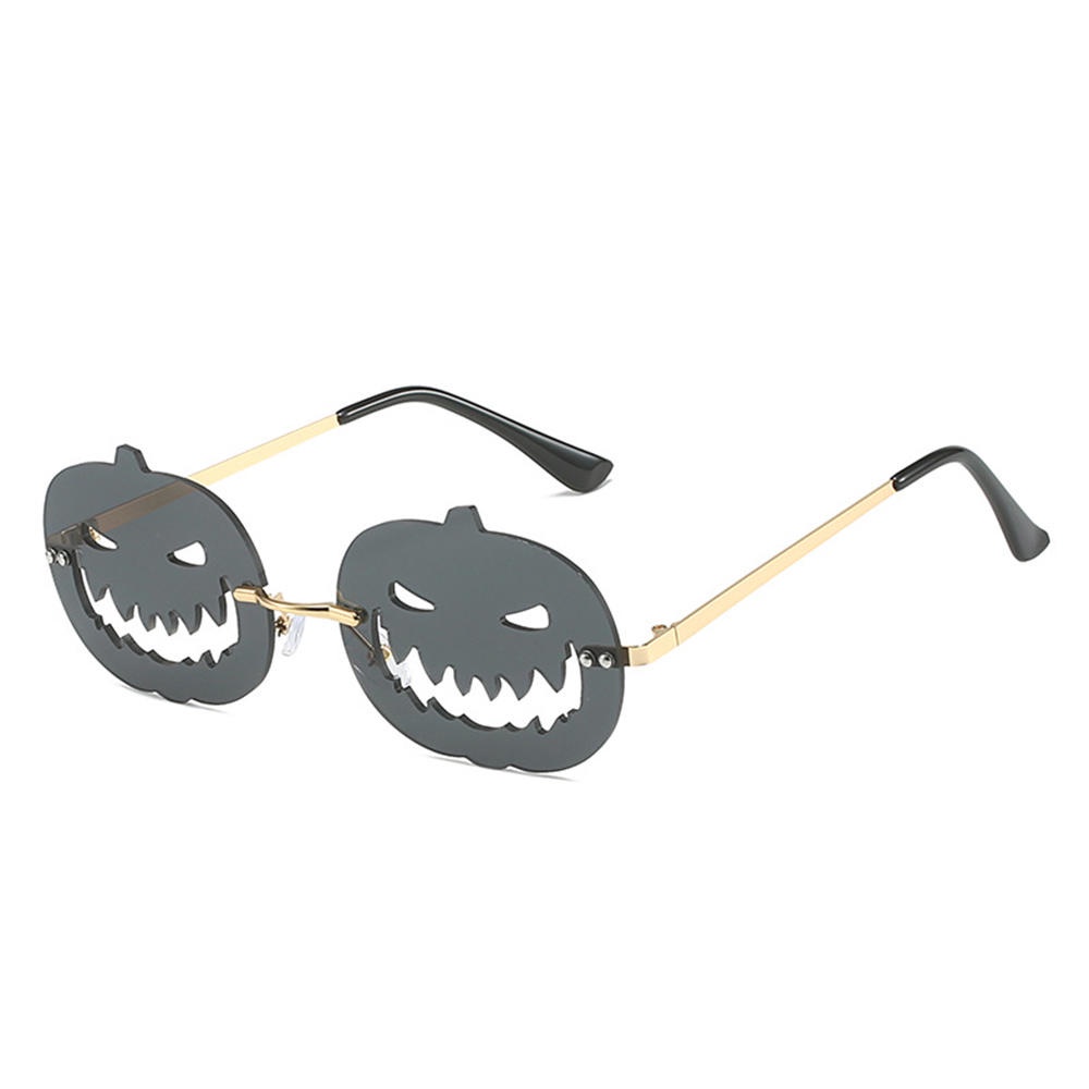 Kính Mát Gọng Bí Ngô Phong Cách Halloween Thời Trang Cho Nam Nữ