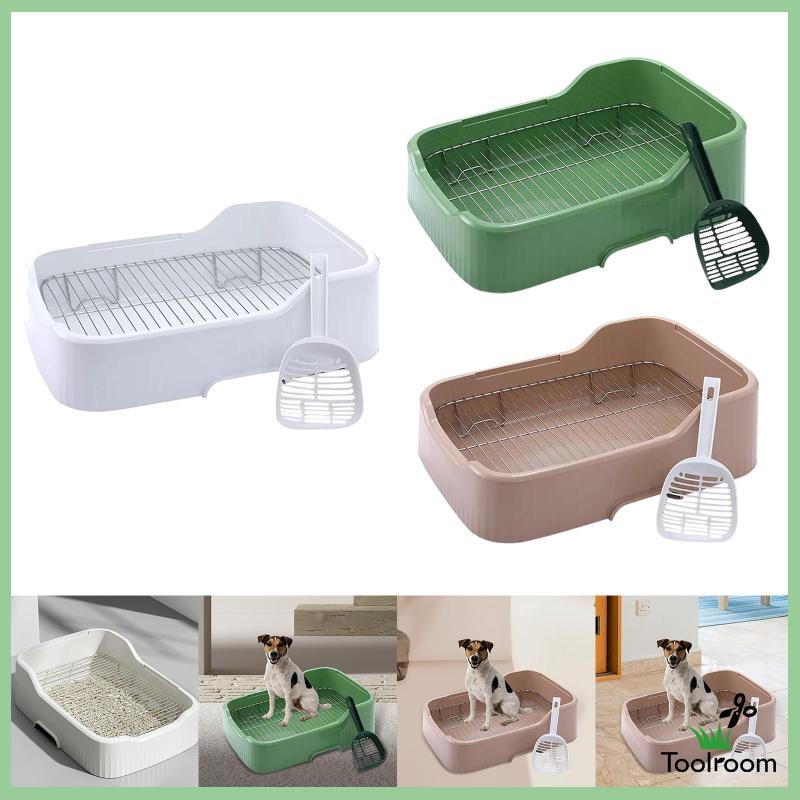 Bô Đi Vệ Sinh Cho Thú Cưng Cỡ Nhỏ Và Vừa Vệ Sinh Kèm Tường Bảo Vệ