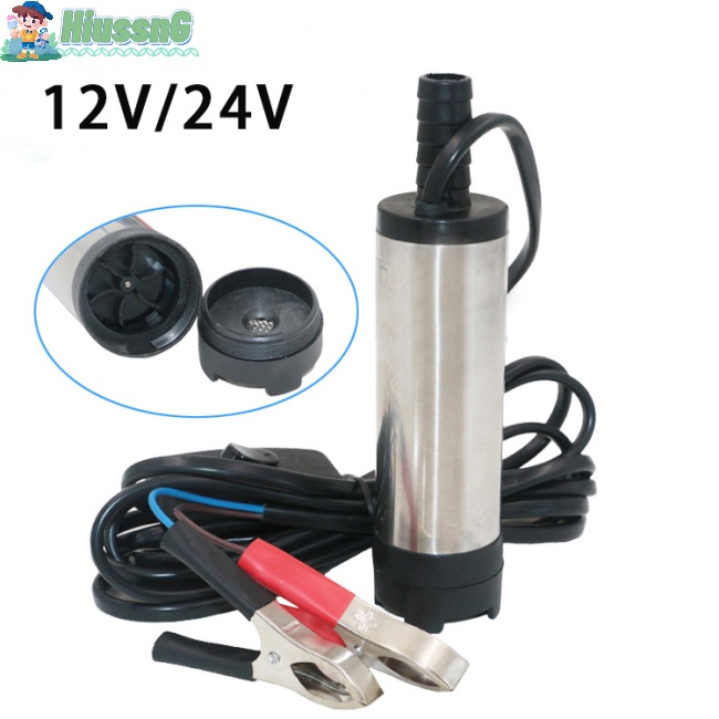 Bơm Nhiên Liệu Chìm 12v / 24v Dc 12L / Phút Bằng Thép Không Gỉ