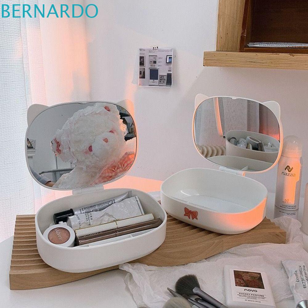 Hộp Đựng Cọ Trang Điểm Gấp Gọn Có Gương Trang Điểm Hiệu BERNARDO