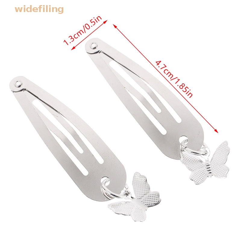 Kẹp Tóc Mắt Xích Kim Loại Hình Bướm Thời Trang Cho Nữ