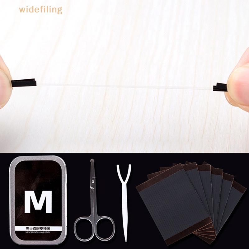 Bộ 260 Miếng Dán Kích Mí Tự Dính Trang Điểm Cho Nam