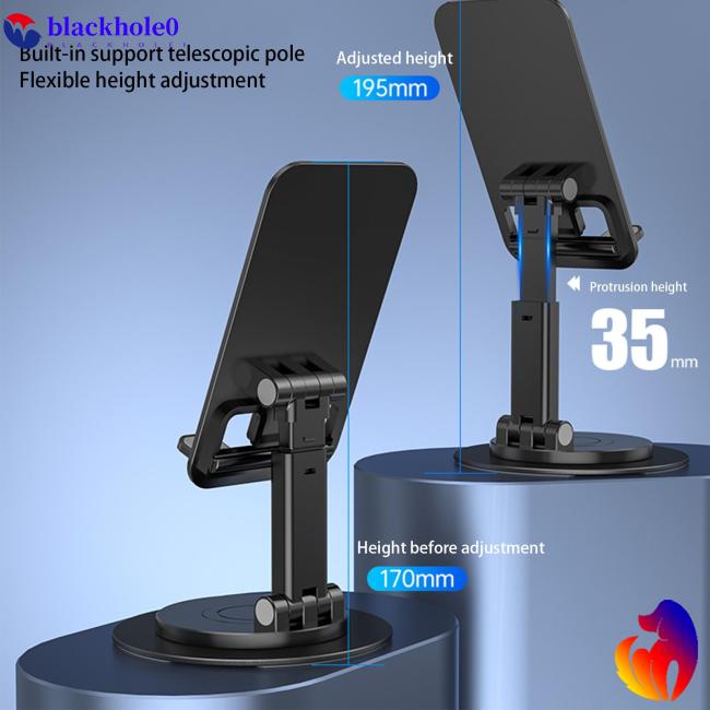 Giá Đỡ Điện Thoại / Máy Tính Bảng Bằng Hợp Kim Nhôm Xoay 360 Độ Tiện Dụng