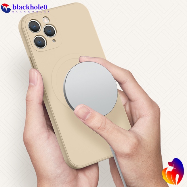 Ốp Điện Thoại Sạc Nhanh Không Dây Chống Sốc Chống Dấu Vân Tay Cho Iphone