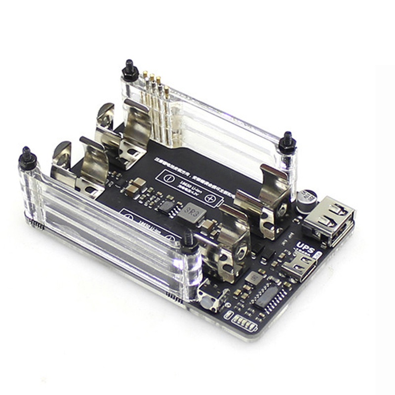 Bảng Mạch Nguồn 18650 Lite Có Pin Cho Raspberry Pi 4B 3B + 3B