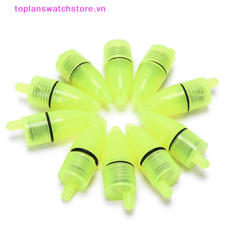 Set 10 Đèn LED Báo Hiệu Cá Cắn Câu Tiện Dụng