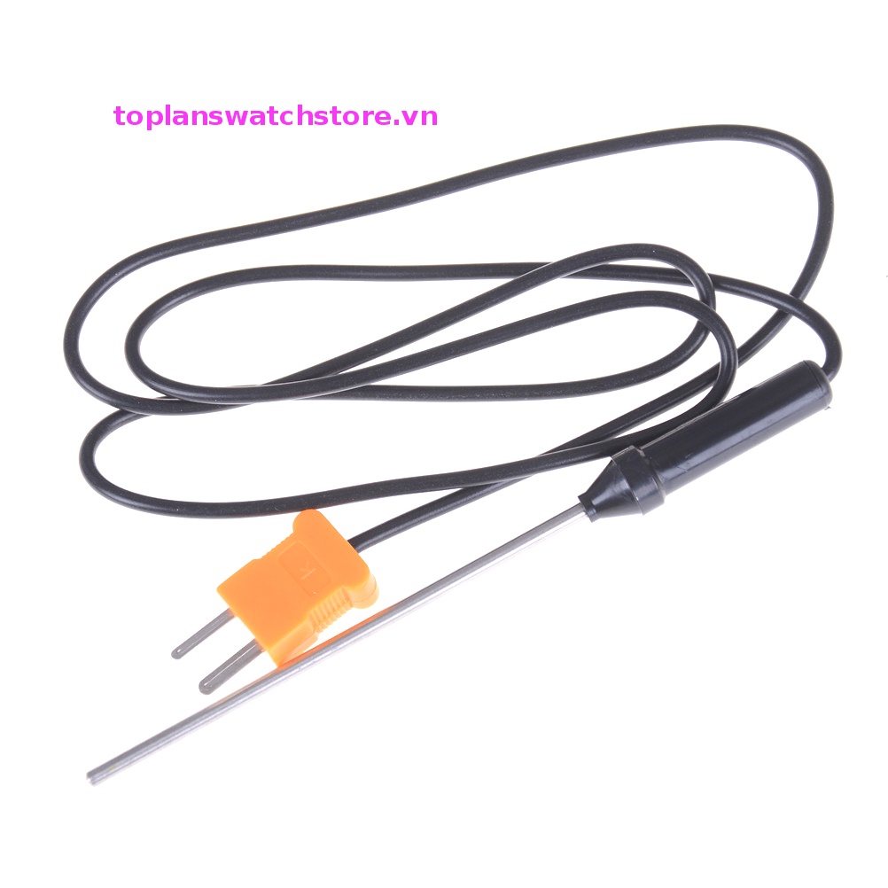 Đầu Dò Nhiệt Độ Kỹ Thuật Số Bằng Thép Không Gỉ 1 Dây Cáp Cảm Biến Nhiệt Độ Loại K TP-