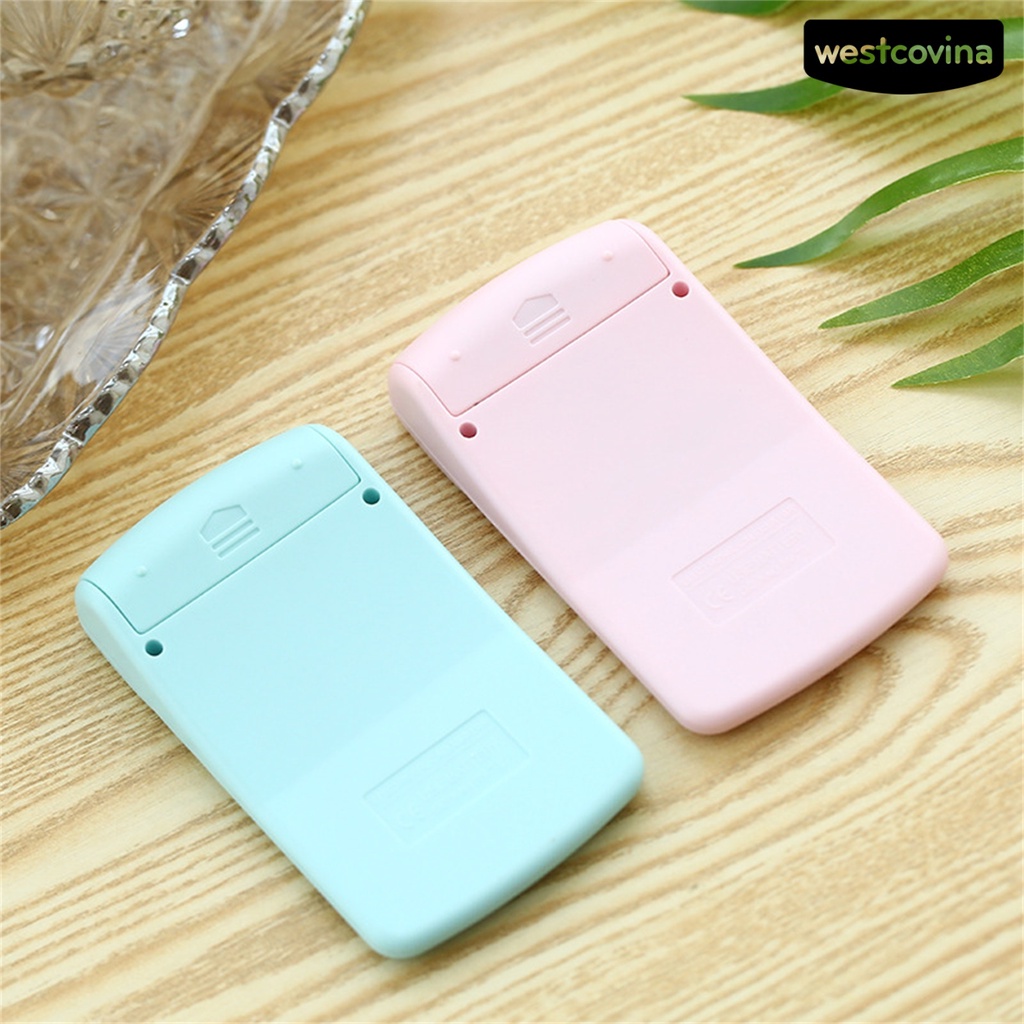 [COD]♪Máy Tính Năng Lượng Mặt Trời Mini 8 Chữ Số