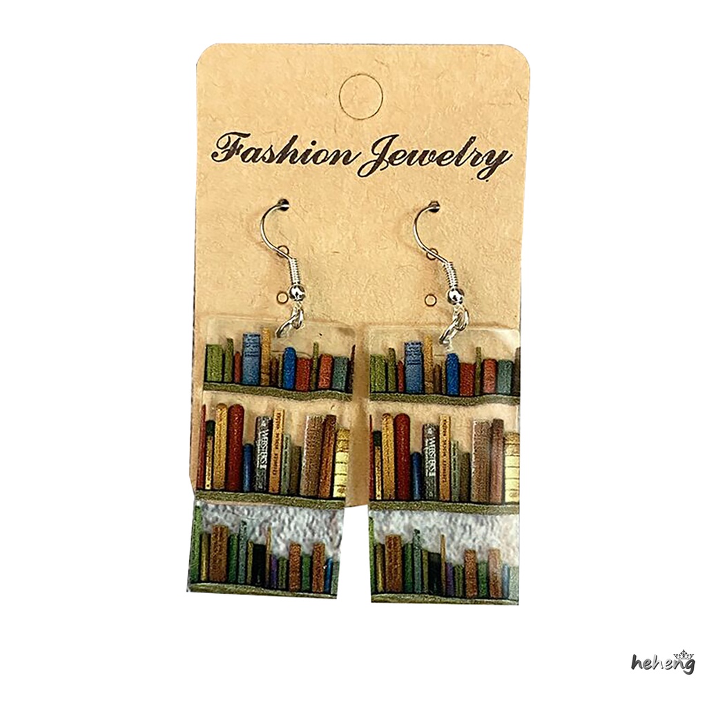 Bông Tai Bất Đối Xứng Màu Sắc Sáng Tạo