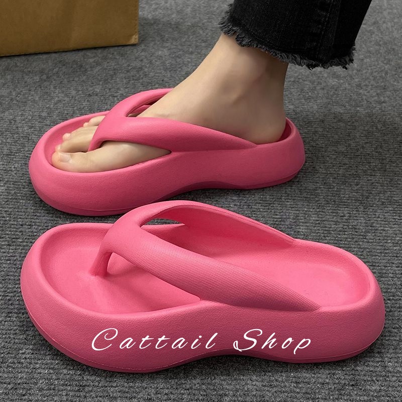 DISHULAN dép nữ dép bánh mì nữ dép bánh mì nữ Chống Trượt 042802