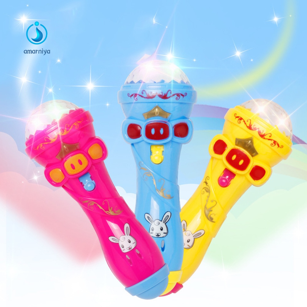 Micro Đồ Chơi Có Đèn LED Dễ Thương Cho Bé